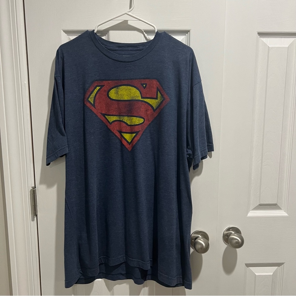 DC Comics Superman Emblem Dark Blue T-Shirt